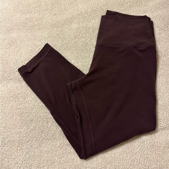 Lululemon Align Crop Leggings Deep Phantom Purple - Picture 12 of 13